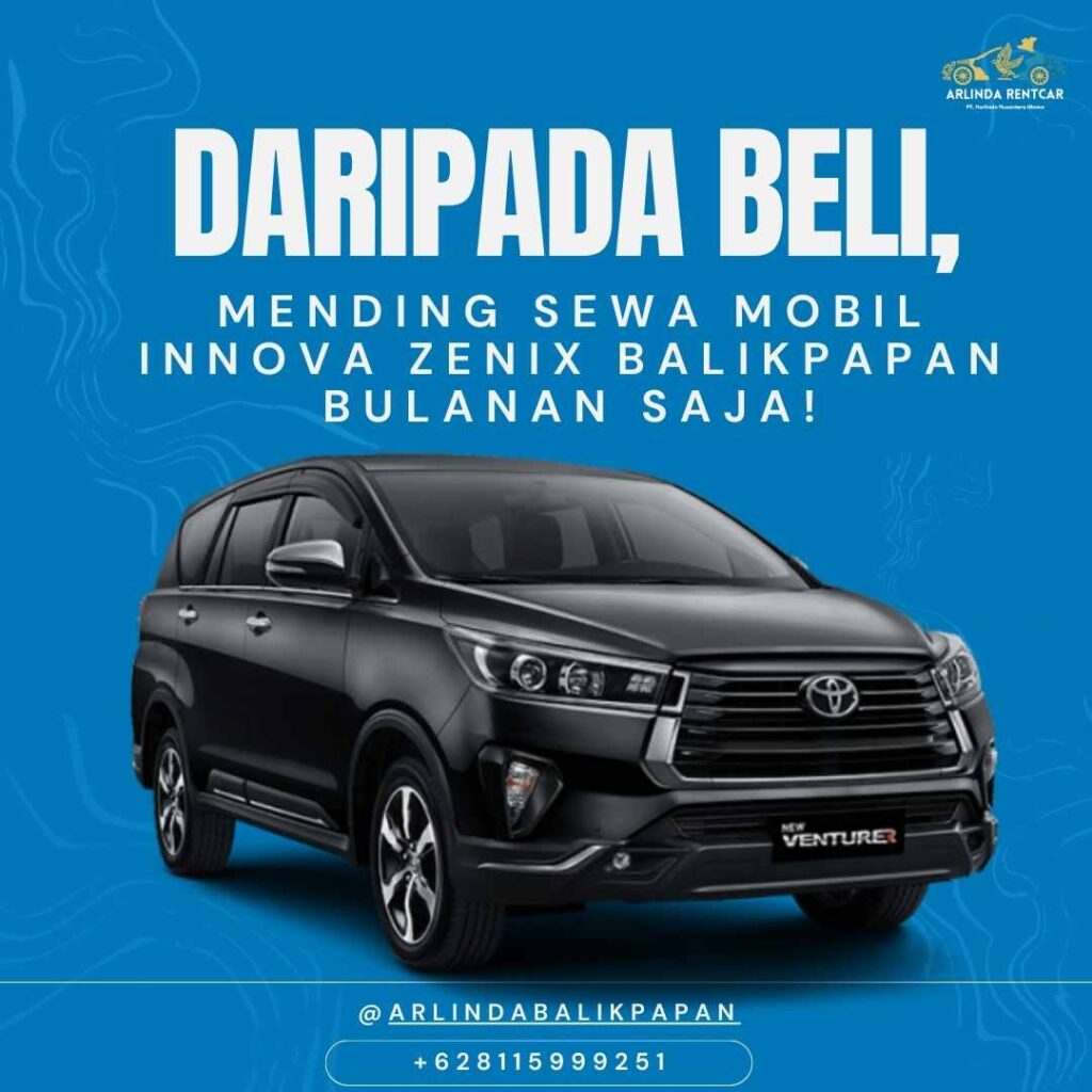 Sewa Innova Zenix Balikpapan Bulanan